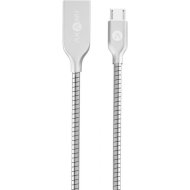 Кабель «Akami» Katana, Micro USB, серебристый, 1 м