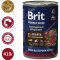 Консервы для собак «Brit» Premium by Nature, мясное ассорти/потрошки, 410 г