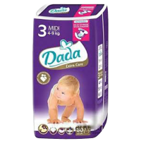 

Подгузники"DADA EXTRA S J BOX"(3mid)96шт