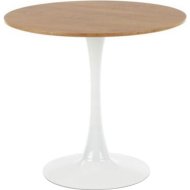 Обеденный стол «Halmar» Sting, натуральный/белый, 80/73, V-CH-STING-ST