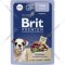 Корм для щенков «Brit» Premium, телятина в соусе, 85 г