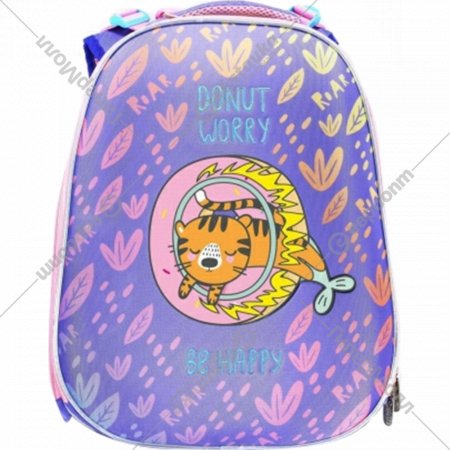 Школьный рюкзак «Schoolformat» Ergonomic 2 Tiger-cat, РЮКЖК2-ТГК, фиолетовый