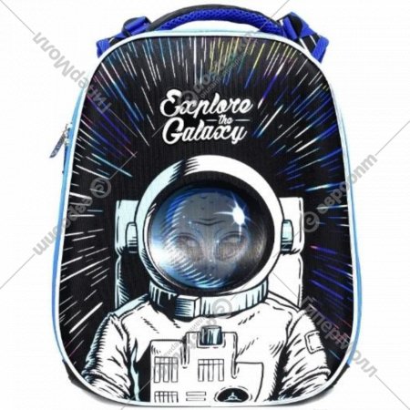 Школьный рюкзак «Schoolformat» Ergonomic 2 Ufo-astronaut, РЮКЖК2-НАС, черный