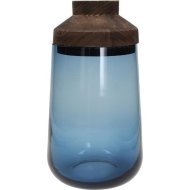 Ваза «Tognana» Glass Design, GD5VA2S0297, синий, 17.5х33 см