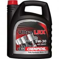 Масло моторное «Chempioil» Ultra LRX 5W-30 API SN/CF, синтетическое, 4 л