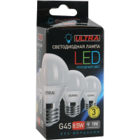 

Лампа светодиод. LED G45 8,5W E27 4000K