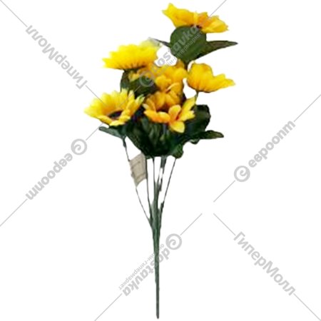 Цветок искусственный «Календула» BY-728, 7 цветков, 32 см