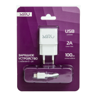 

СЗУ"MIRU"(2А,lightning,1м,whiter)