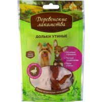 

Дольки утиные"ДЕР.ЛАКОМСТ."(мини-пор)55г
