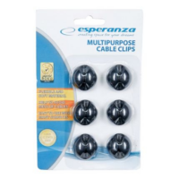 

Крепление д/каб."ESPERANZA"(EBA101K,blk)