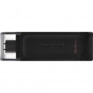 USB Flash «Kingston» DataTraveler 70, 64GB, DT70/64GB