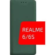 Чехол-книга «Volare Rosso» Book case, для Realme 6/6s, зеленый