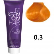 Крем-краска для волос «KEEN» XXL, тон 0.3, золотой, 100 мл
