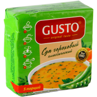 

Суп "GUSTO" (гороховый) 200г