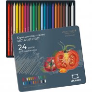 Набор пастельных карандашей «Малевичъ» Graf'Art, 810022, 24 цвета