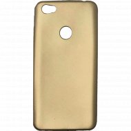 Чехол для телефона «Volare Rosso» Soft-touch, для Xiaomi Redmi 5A, золотой, пластик