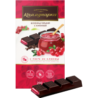 

Шоколад "КОММУНАРКА"(пюре из клюквы)200г