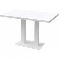 Обеденный стол «Millwood» Берлин, ЛДСП дуб белый крафт/белый, 120х70х75 см