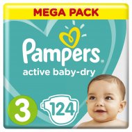 Подгузники «Pampers» Active Baby-Dry 6–10 кг, размер 3, 124 шт