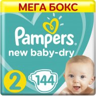 Подгузники «Pampers» New Baby-Dry 4–8 кг, размер 2, 144 шт