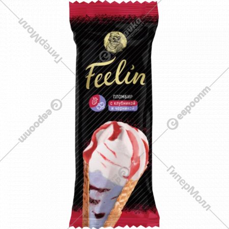 Мороженое «Feelin» клубника и черника, 70 г