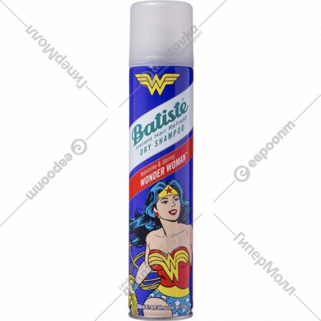 Сухой шампунь для волос «Batiste» Wonder Woman, 200 мл