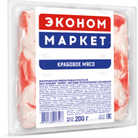 

Крабовое мясо "ЭКОНОМ" (имит,охл)РБ 200г
