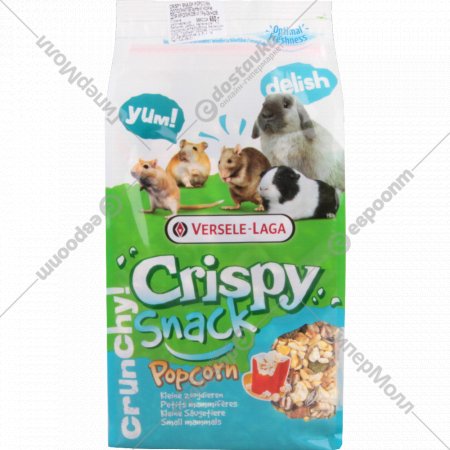 Корм для грызунов «Versele-Laga» Crispy Snack Popcorn, для кроликов, 650 г