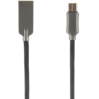 

Дата-кабель"RED LINE"(Zync alloy)USB,чер