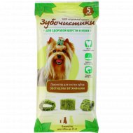 Лакомство для собак «Деревенские лакомства» зубочистки со вкусом авокадо 5 шт, 35 г