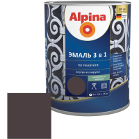 

Эмаль "ALPINA" (RAL8017)0.75л