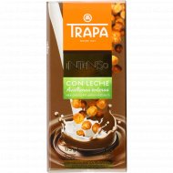 Шоколад «Trapa» Intenso, молочный, с цельным фундуком, 175 г