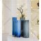 Ваза «Tognana» Glass Design/Wetube, GD5VB462313, голубой, 26 см
