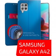 Чехол-книга «Volare Rosso» Book case, для Samsung Galaxy A42, синий
