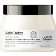 Маска для волос «L'Oreal» Professionnel Serie Expert Мetal Detox, E3560000, 500 мл