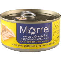 

Конс.рыбн.тунец рубл"MORREL"в под.м.185г