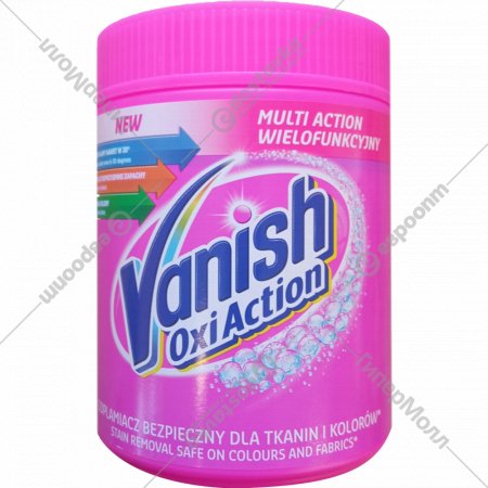 Пятновыводитель «Vanish» Oxi Action Pink, 470 г