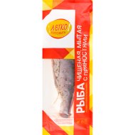 Полуфабрикат рыбный Горбуша без чешуи с пряностями, замороженная, 1 кг, фасовка 0.6&nbsp;-&nbsp;0.7 кг