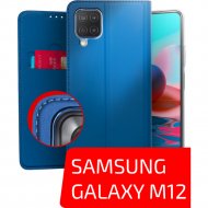 Чехол-книга «Volare Rosso» Book case, для Samsung Galaxy M12, синий