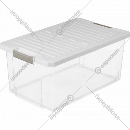 Ящик для хранения «IDIland» Rambai, 221304921/03, светло-серый, 12 л