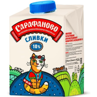 

Сливки ул/паст."САРАФАНОВО" (10%) 480мл