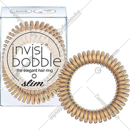 Резинка-браслет для волос «Invisibobble» Slim Bronze Me Pretty