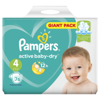 

Подгузники "PAMPERS"AB 4(maxi,76ШТ)