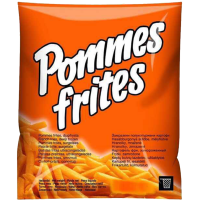 

Картоф.фри"PROMMES FRITES"(6/6,пак)2.5кг