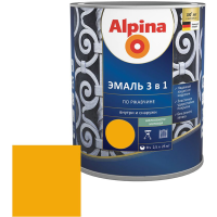 

Эмаль "ALPINA"(RAL1021)0.75л