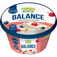 Сыр мягкий Bonfesto Рикотта, balance, 25%, 220 г