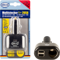 

Переходник прикур. 2USB+1 12В ALCA 510/1