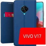 Чехол-книга «Volare Rosso» Book case, для Vivo V17, синий