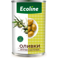 

Оливки "ECOLINE" (c/к,ж/б) 280г