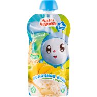 Каша молочнная Малышарики овсяная с фруктами, 111 г